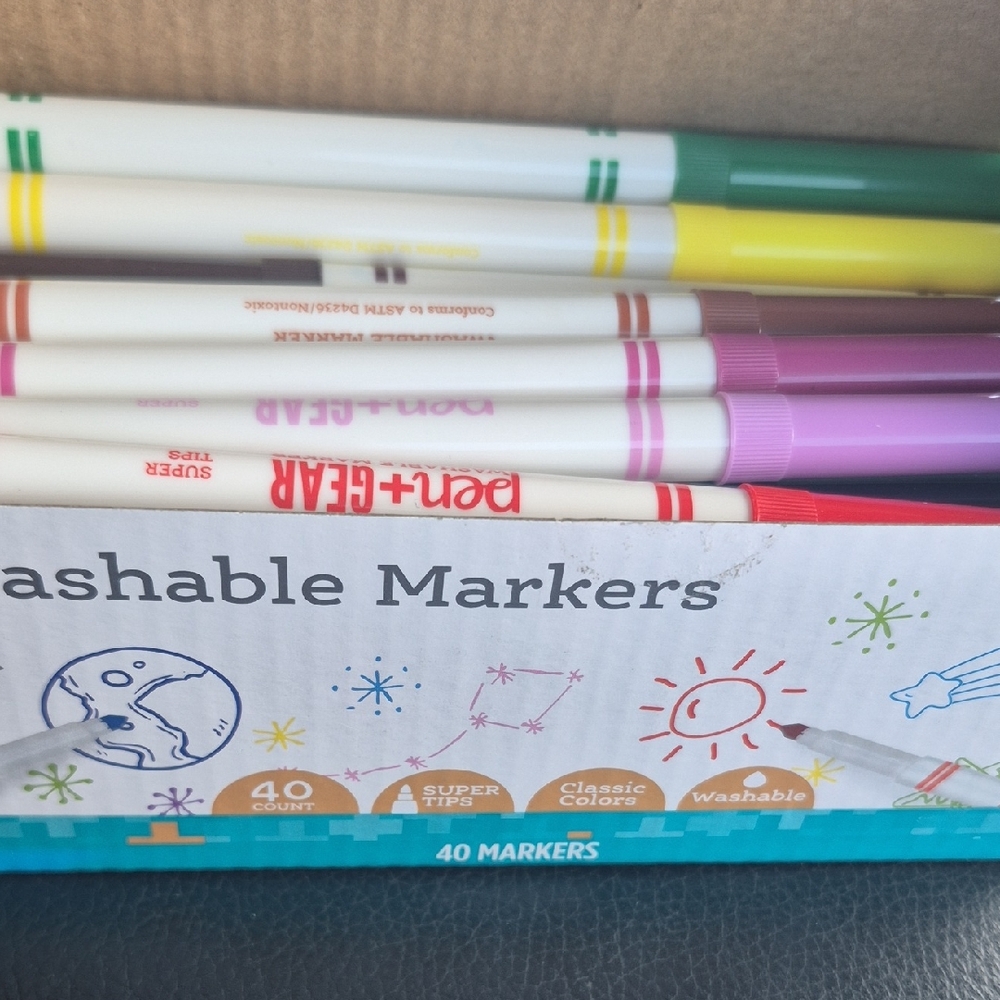 Washable Markers - Assorted Colors